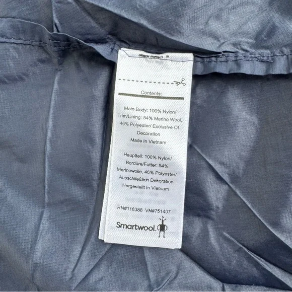 SMARTWOOL PhD Ultra Sport Vest with Hood - Merino Wool Blend - Women's SMALL - Picture 12 of 12